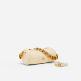 XX Mini Cylinder Vanilla Soft Calf Side