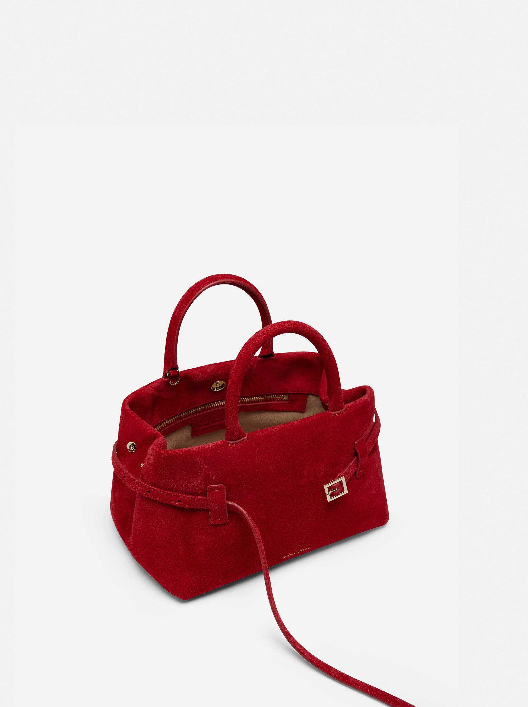Le Cambon 25 Red Suede inside