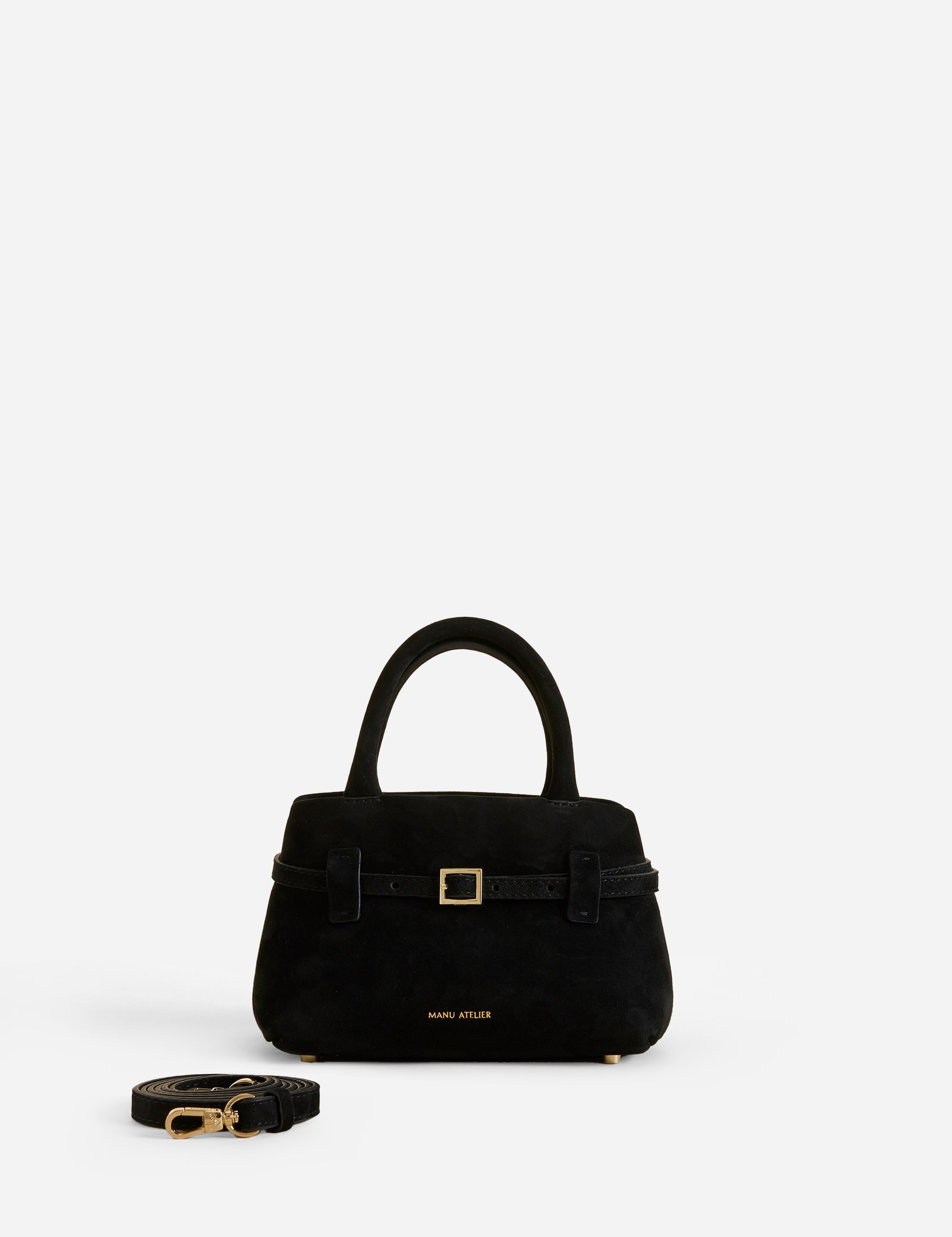 Le Cambon 20 Black Suede Front