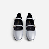 Manu Ballet Flats With Double Belt Magic Soft