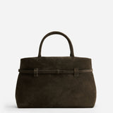 Le Cambon 35 Tobacco Green Suede Back
