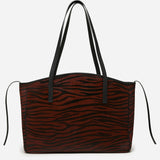 XL du Jour Brown Zebra & Black