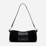 Cylinder Suede Black Soft Front