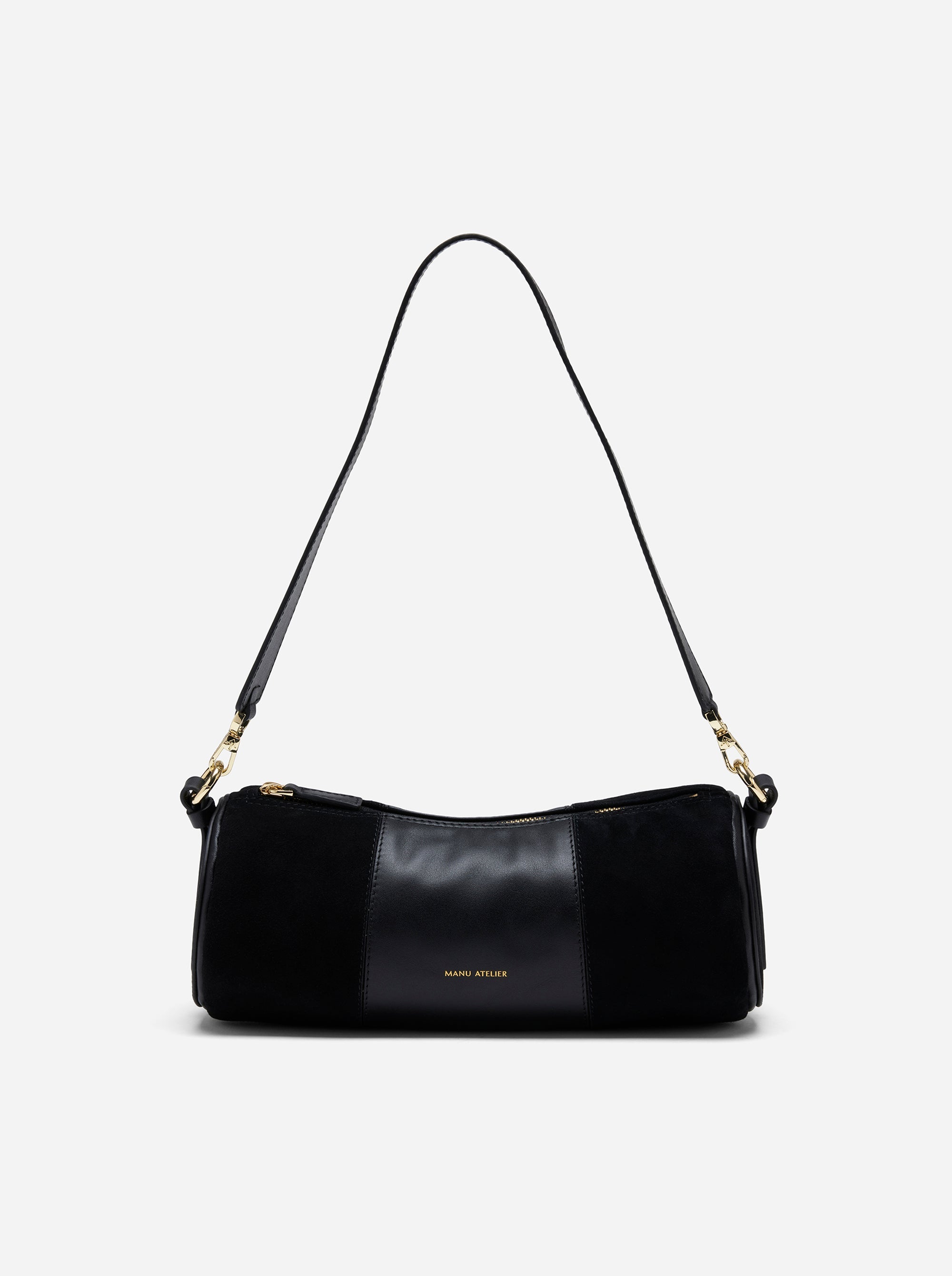 Cylinder Suede Black Soft Front