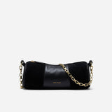 Cylinder Suede Black Soft Front