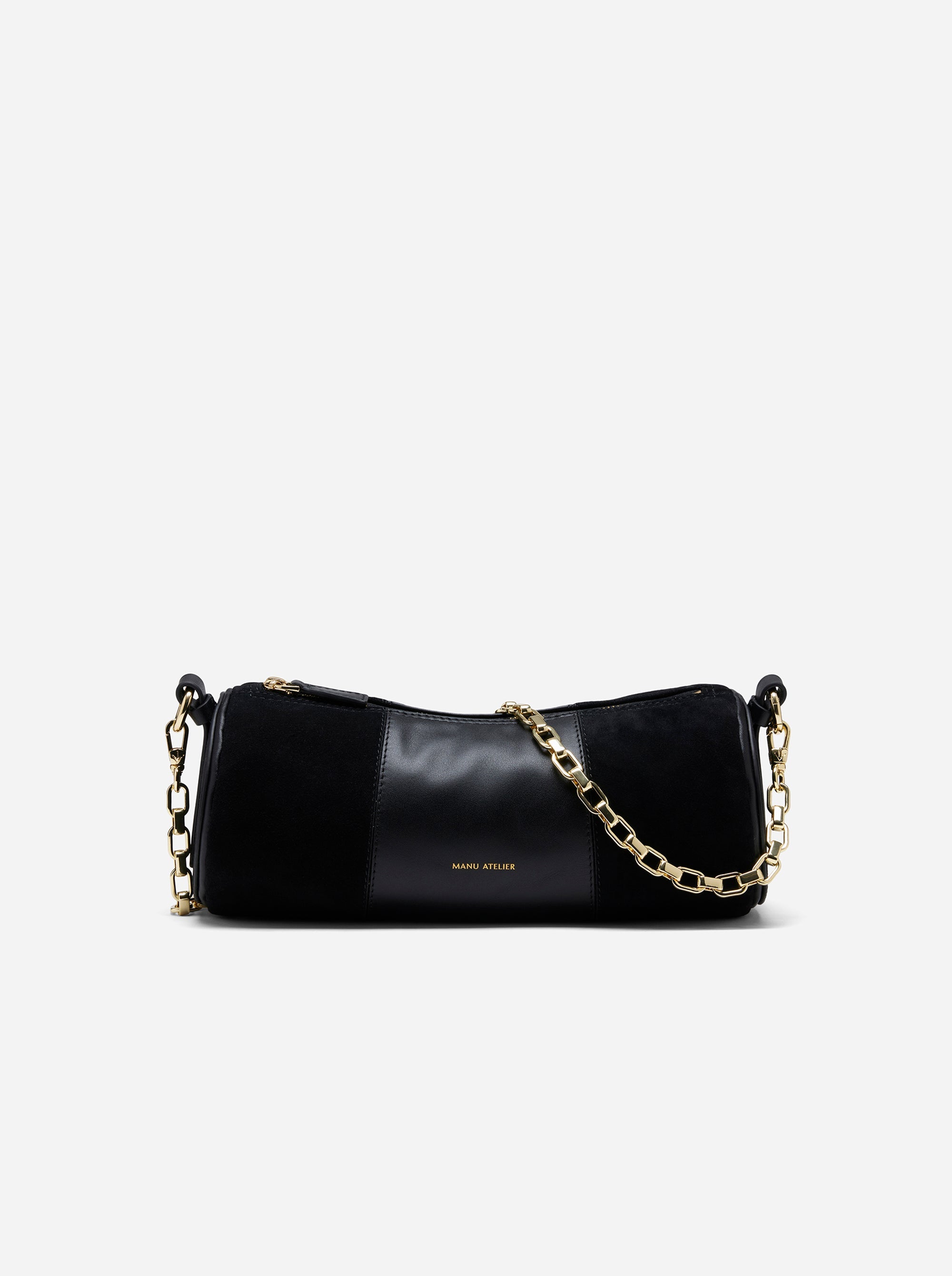 Cylinder Suede Black Soft Front