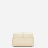 THE MINI FOLD BAG SOFT CALF LEATHER VANILLA BACK