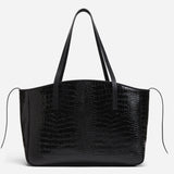 XL du jour Black Croc Front