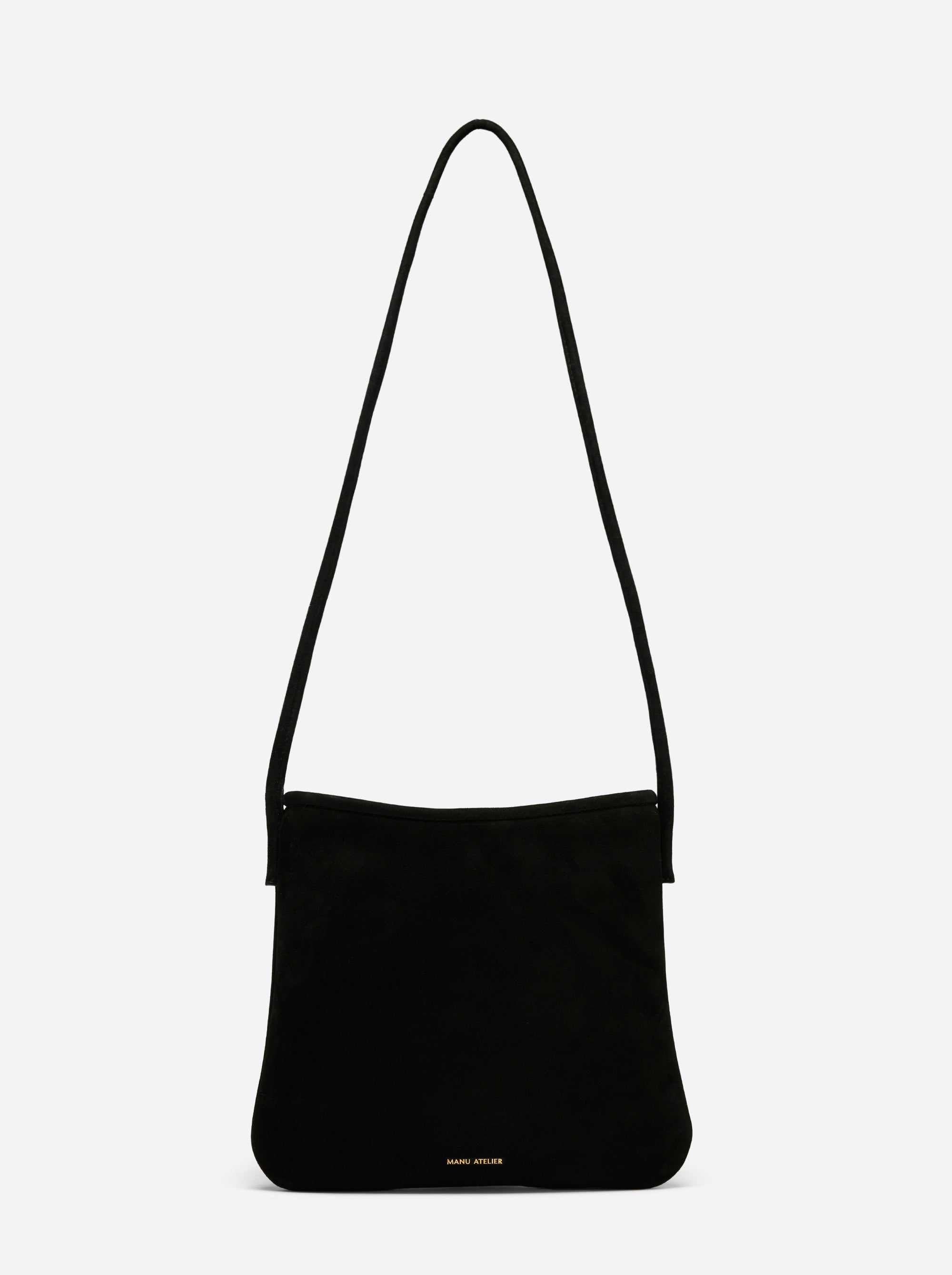 Fidele Black Suede Front