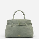 Le Cambon 35 Pepe Green Suede Front