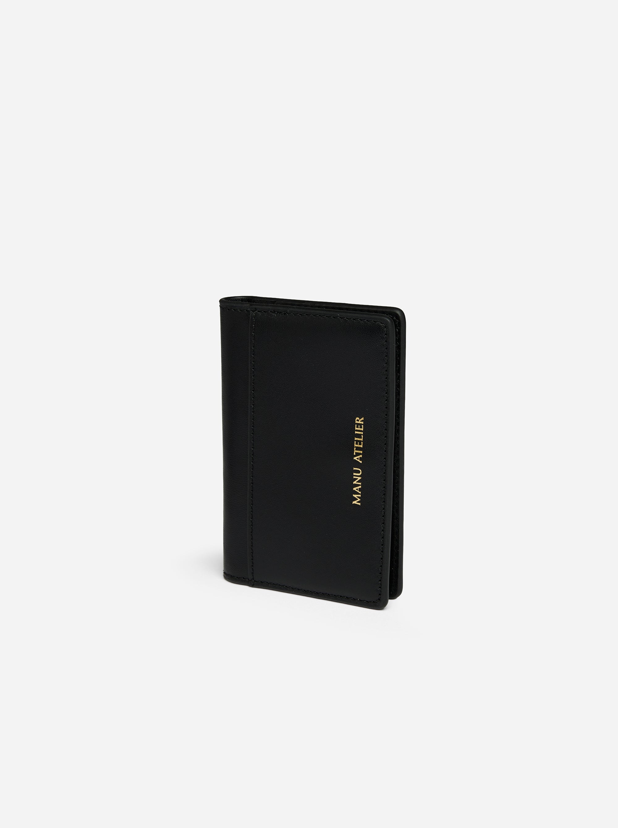 Manu Cardholder Black Soft Side