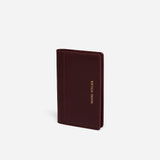 Manu Cardholder Merlot Soft Inside