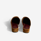 Beste Slippers Mocha Suede Back
