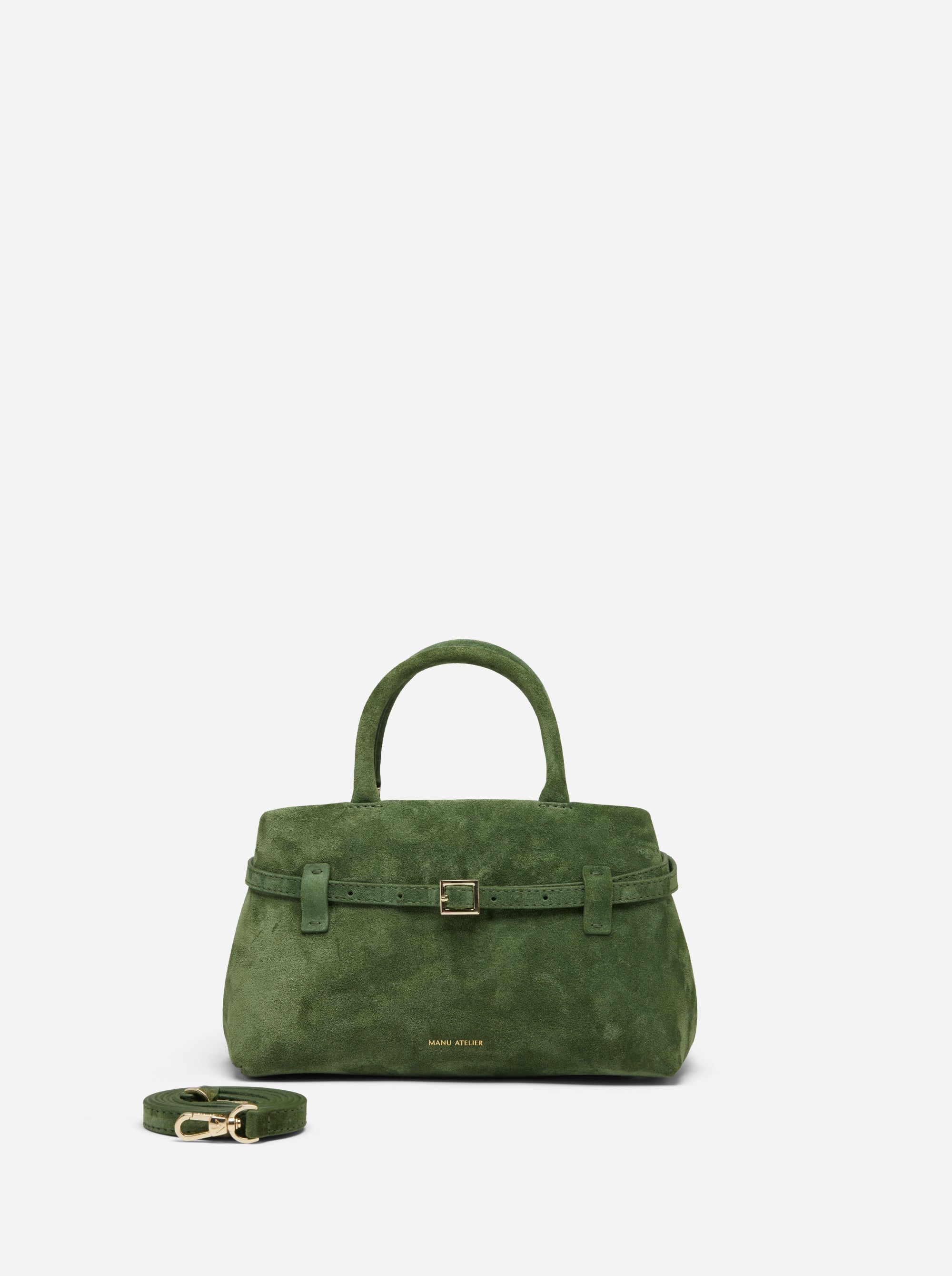 Le Cambon 25 Velvet Green Suede Front