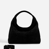 Gala Black Suede Front